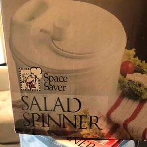 NEW Space Saver Salad Spinner